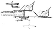 Two-furrow Ventzki-plough
