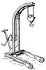 Mobile manual crane