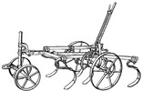 grubber with elastical spikes