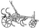 grubber with seven spikes shown in five-spiked working setup