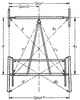 Toe measurement of the front- and backside cart