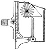 Machine working with the ladling system