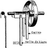 Belt moving device, portable model