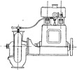 Method of driving a pump by means of a steam engine