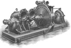 Single-stage Steam Turbine coupled to 'Conqueror' Circulating Pump