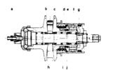 Design drawing of a pulley set
