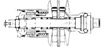 Pulley set for Two-strand arrangement