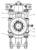 Angular Device for Lime Kiln - Horizontal Top View