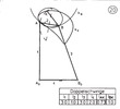 Double crank without any distinctive points, form of a wing 20