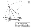 Crank rocker mechanism with one nodal point 45