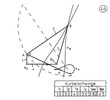 Crank rocker mechanism with one nodal point 46