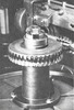 Milling a worm wheel
