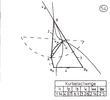 Crank rocker mechanism with three nodal points 54