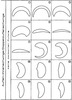 Overview of typical coupler point curves of the external-internal lever/ double external lever (part 1)