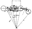 Impact of contact at roller chains