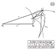 External- internal lever with one tip 66