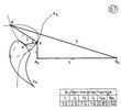 External- internal lever with one tip 67