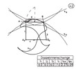 Double internal lever with two nodal points and one tip 42