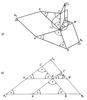 Determination of replacement according to Roberts a) siteplan b) Roberts constellation