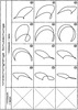 Overview of typical coupler point curves of a slider rocker, which is totally able to oscillate (part6)