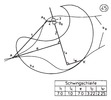 Oscillating leveller with one tip 45