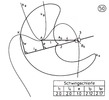Oscillating leveller with one tip 50