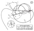 Oscillating leveller with one nodal point and one point of self touch 57