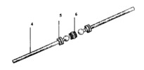 External Fixture for Bone - Rod Guide with Spherical Joint
