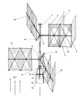 Vertical-axis Wind Turbine with Rotable Sail Blades - Turbine Axonometric View