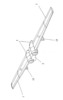 Monoplane Aircraft with Stabilizer - 3D View
