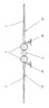 Monoplane Aircraft with Stabilizer - Front View