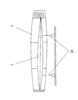 Monoplane Aircraft with Stabilizer - Side View