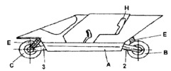 Ergonomic Motorcycle - Side View
