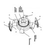 Rotary Thermal Engine - View of the Piston Positions