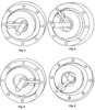 Rotative Machine with Eccentric Piston - Motor Four Phases