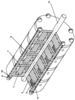 Rotative Machine with Eccentric Piston - Axonometric Perspective Section