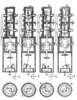 Internal Combustion Engine - Kinematic Schema of the Engine Working Cycle with two Cylinders