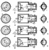 Internal Combustion Engine - Kinematic Schema of the Engine Cycle