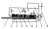 Processing machine for ends of  belts and of conveyors belts - Chamfering Schema for Profiled Surfaces