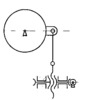 Loading device screw-drived