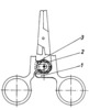 Lock Mechanism for Surgical Tuck - Top View