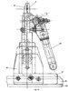 Tennis Racket Fastening Device - Side View