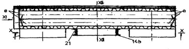 Sea Plant for Harbour Utilities - Axial Section through Rotary Gate