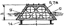 Sea Plant for Harbour Utilities - Main Section through Rotary Gate D