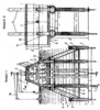 Sea Plant for Harbour Utilities - Axial and Cross Sections through the Main Fixture
