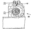 Staircase Elevator - Section trough a Roller Pin