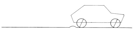Automobile s position at 2 7 seconds