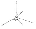 Reference system in spherical coordinates