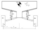 Simulation model of half the vehicle