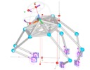 6RSS parallel manipulator. Output and input variables